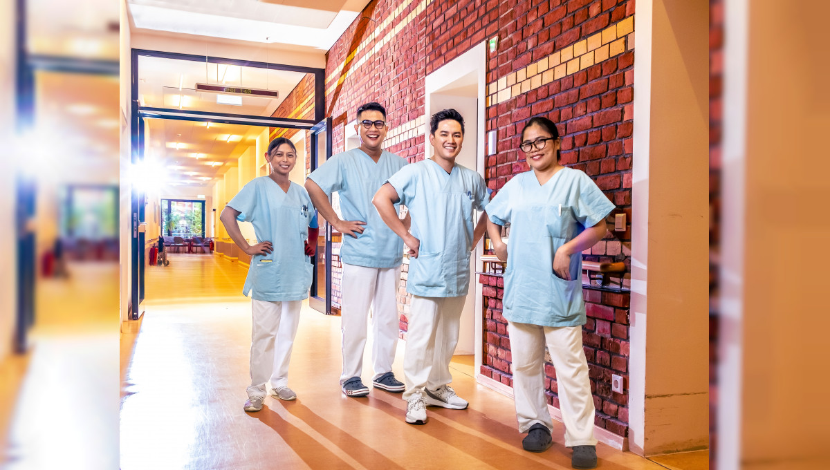 Pfleger aus Asien helfen im Fachkrankenhaus Uchtspringe heilen 