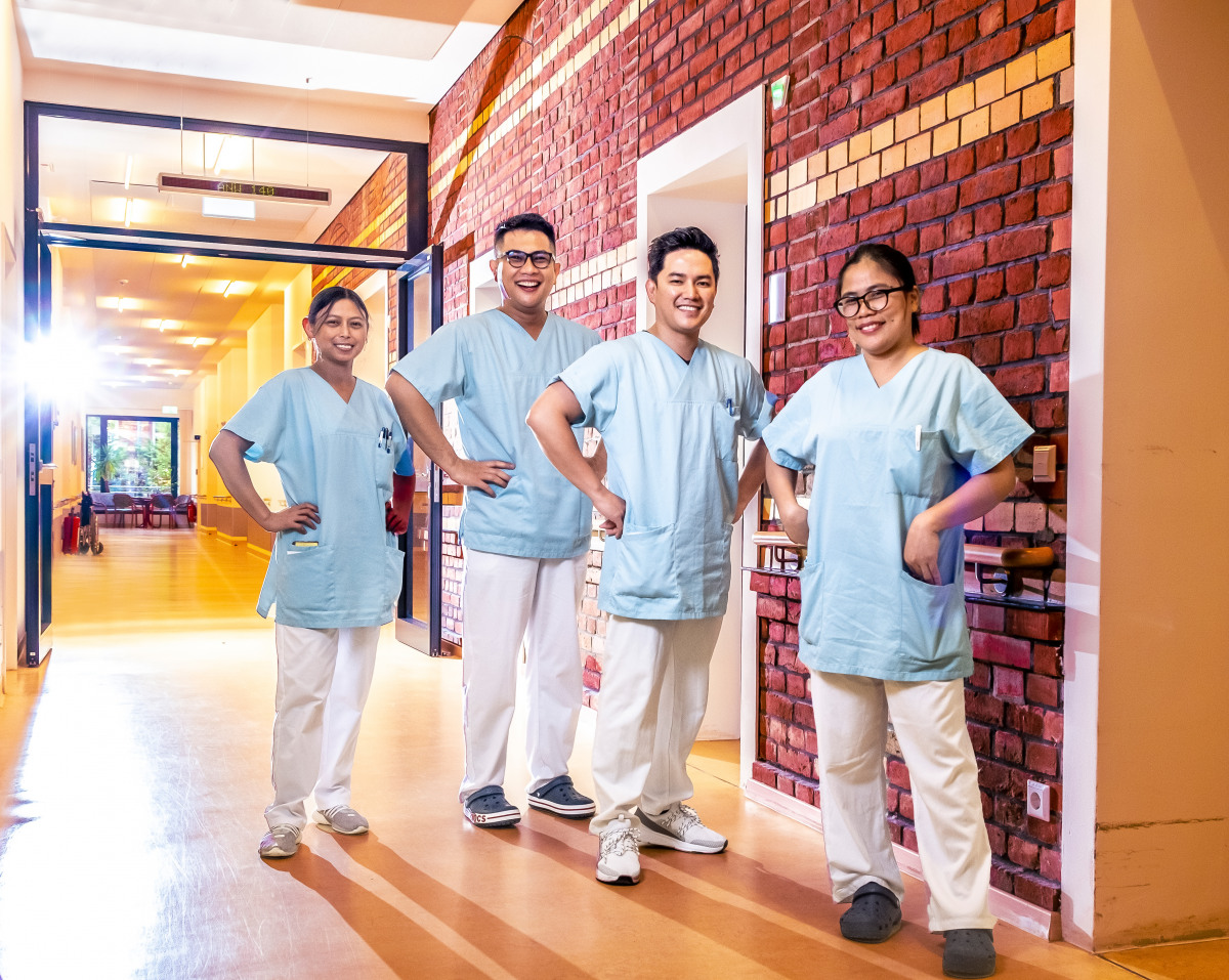Pfleger aus Asien helfen im Fachkrankenhaus Uchtspringe heilen 