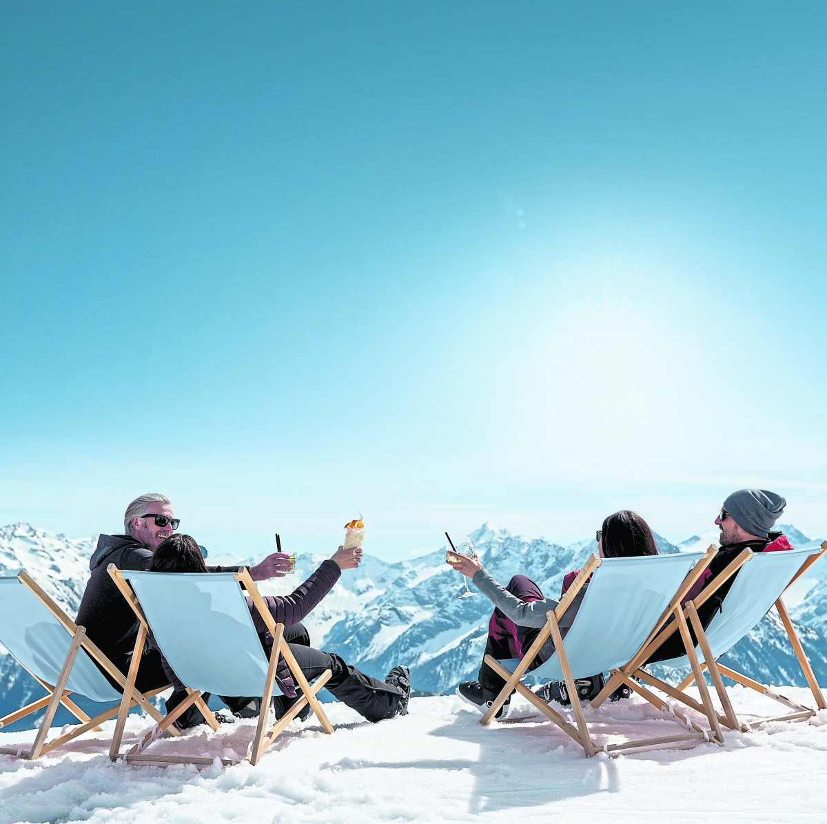 Traumhafte Bedingungen beim Frühlingsskilauf im Zillertal 