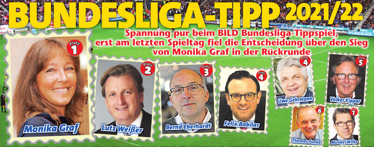 Spannung pur beim BILD Bundesliga-Tippspiel