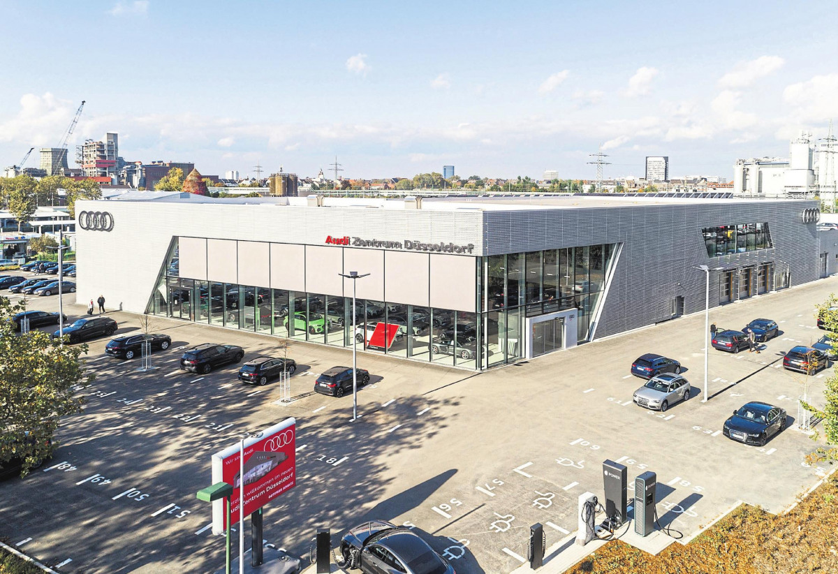 Audi hat in Düsseldorf ein neues Zuhause