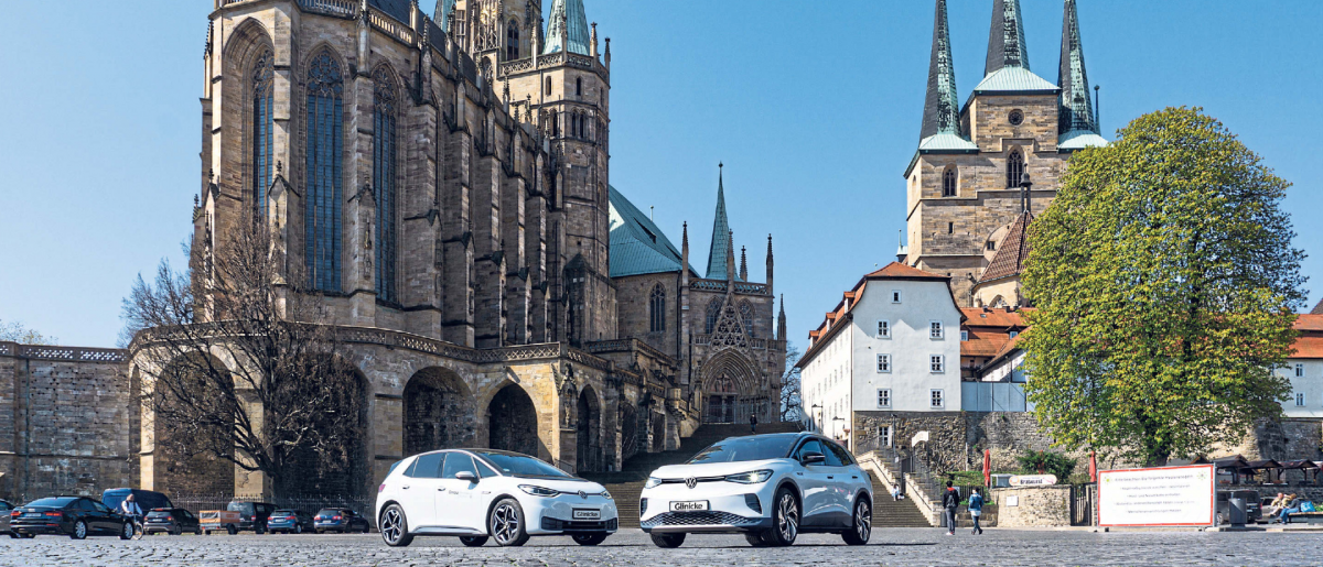 Elektromobilität von Volkswagen für Thüringen