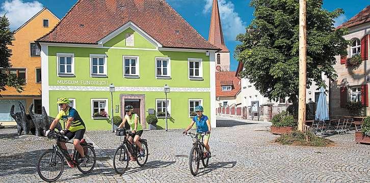 Das archäologische Museum Fundreich in Thalmässing ist bei jeder Fahrradtour einen Zwischenstopp wert. Foto: Landkreis Roth