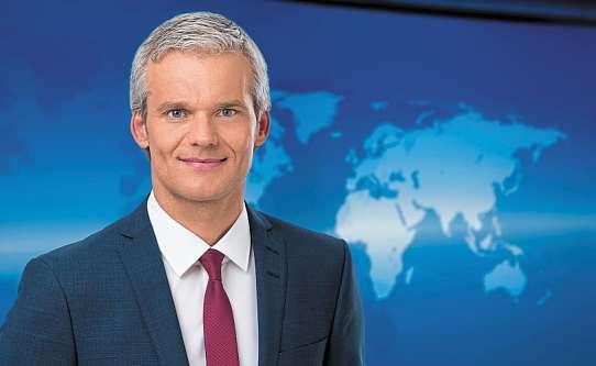 Beruflich besonnen, privat hibbelig: Tagesschau-Sprecher Thorsten Schröder. Foto: ARD