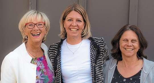 Kompetente Anwältinnen: (von links) Heidrun Mümmler, Simone Holzapfel und Monika Regnath. Foto: oh