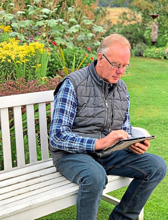 Die Online-Gesundheitstrainings können die Versicherten auch mobil nutzen. Foto: SVLFG