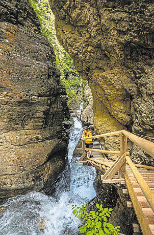 Die Kraft des Wassers: Raggaschlucht im Kärntner Mölltal -2