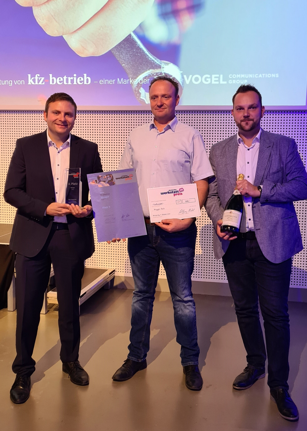 „Deutscher Werkstattpreis“ ging an Bosch-Service Mezger aus Halle