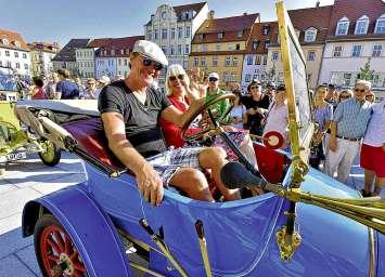 Willkommen zu Konzerten, Shows und Rallye auf dem Weißenfelser Altstadtfest