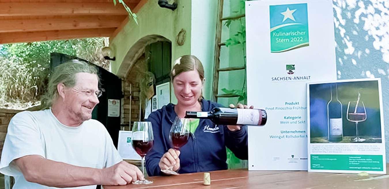 Weinauszeichnung Kulinarischer Stern Sachsen-Anhalt: Neue Namen, große Pläne, viele Preise