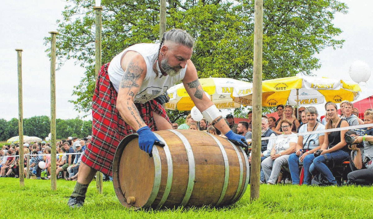Dorffest mit schottischem Flair