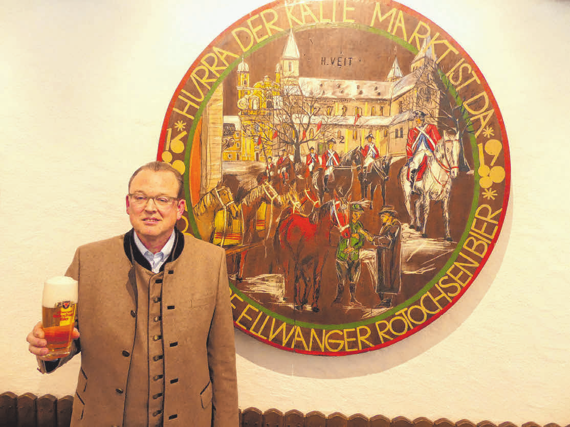 Brauereichef Alexander Veit Ellwangen: "Roter Ochsen" pflegt kulinarische Tradition