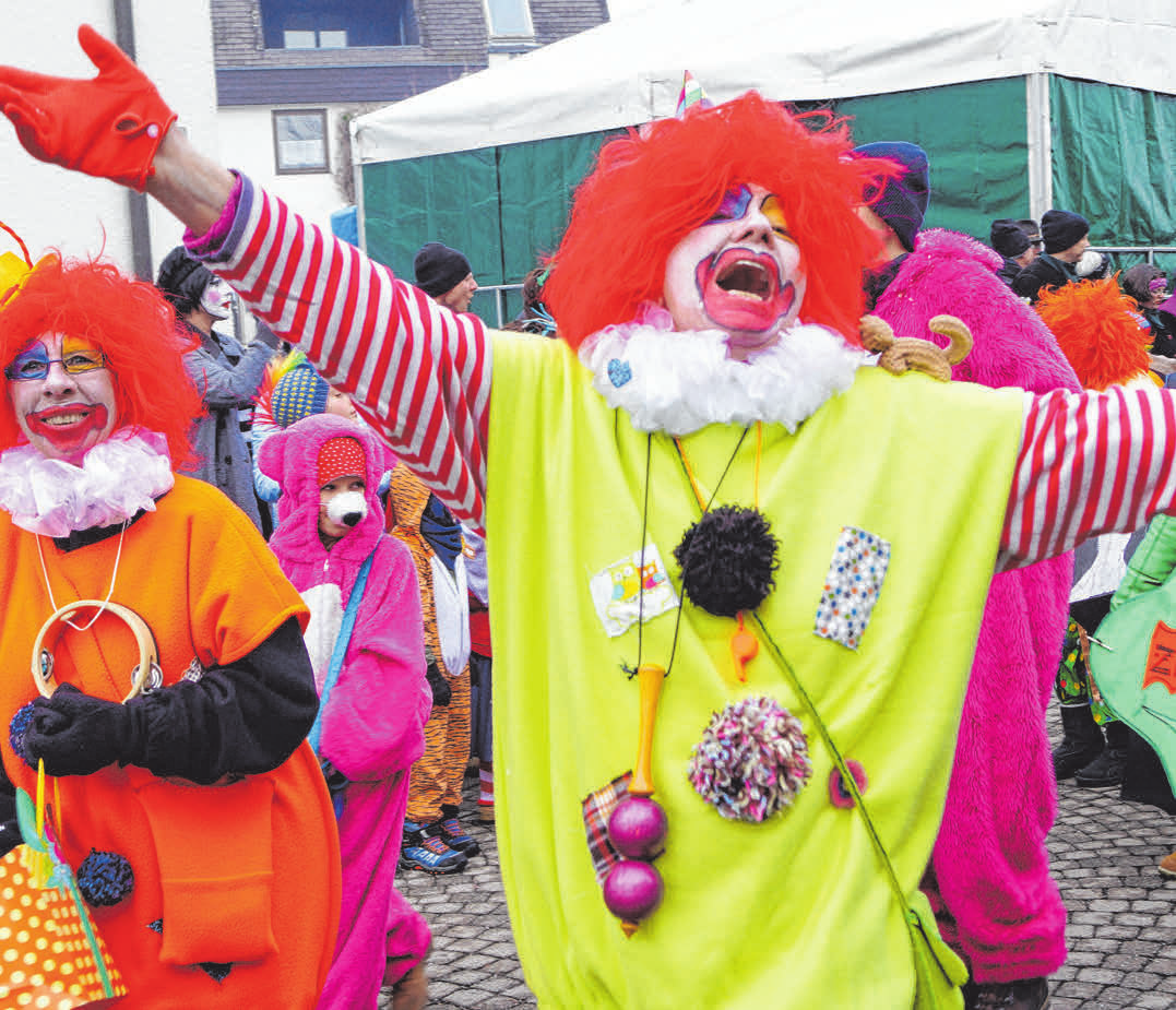 Mit Partystimmung vom Gumpala Dunschtig über Narrensprung am