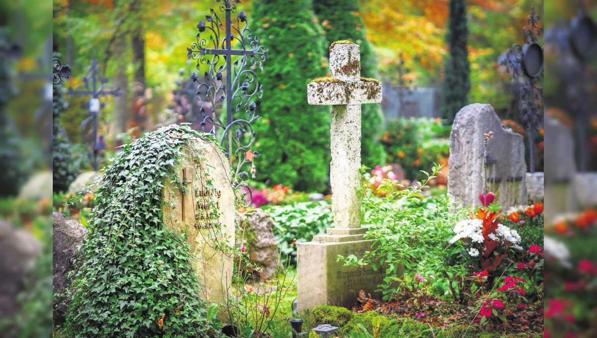 Recht auf dem Friedhof