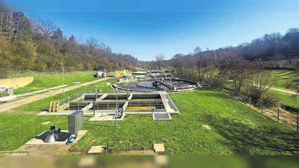 Das Klärwerk der Gemeinde
