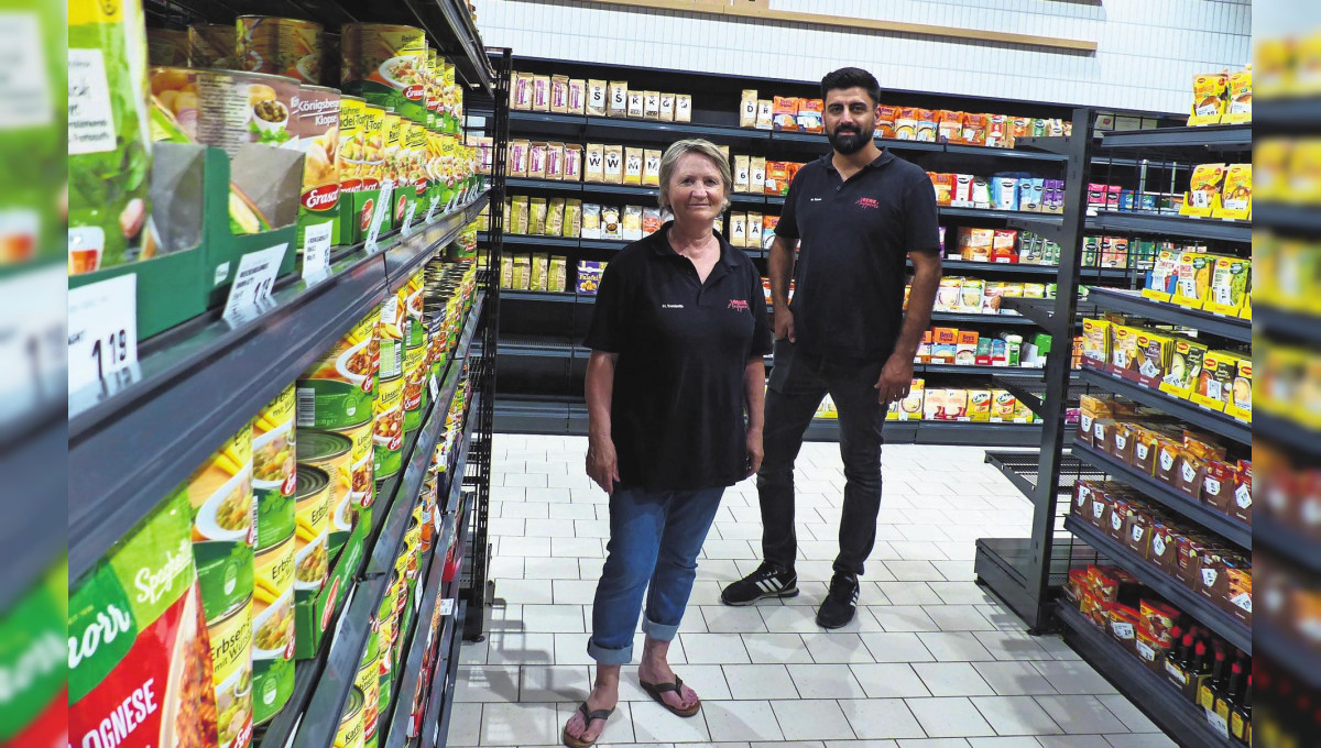 Rewe-Markt in Oeffingen: Regionalität als Markenkern, so Fritz Aupperle