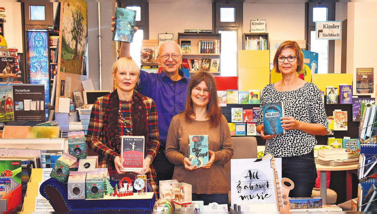 Bunter Bücherladen in Filderstadt-Bernhausen: Die Wohlfühl-Buchhandlung