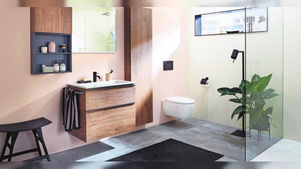 Behagliches Ambiente im Badezimmer