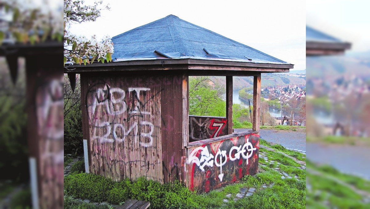 Schutzhütte wird wieder aufgebaut