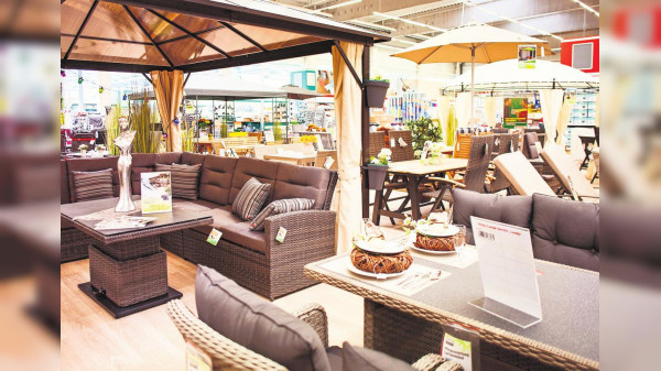 Outdoor-Wohnzimmer – richtig gemütlich