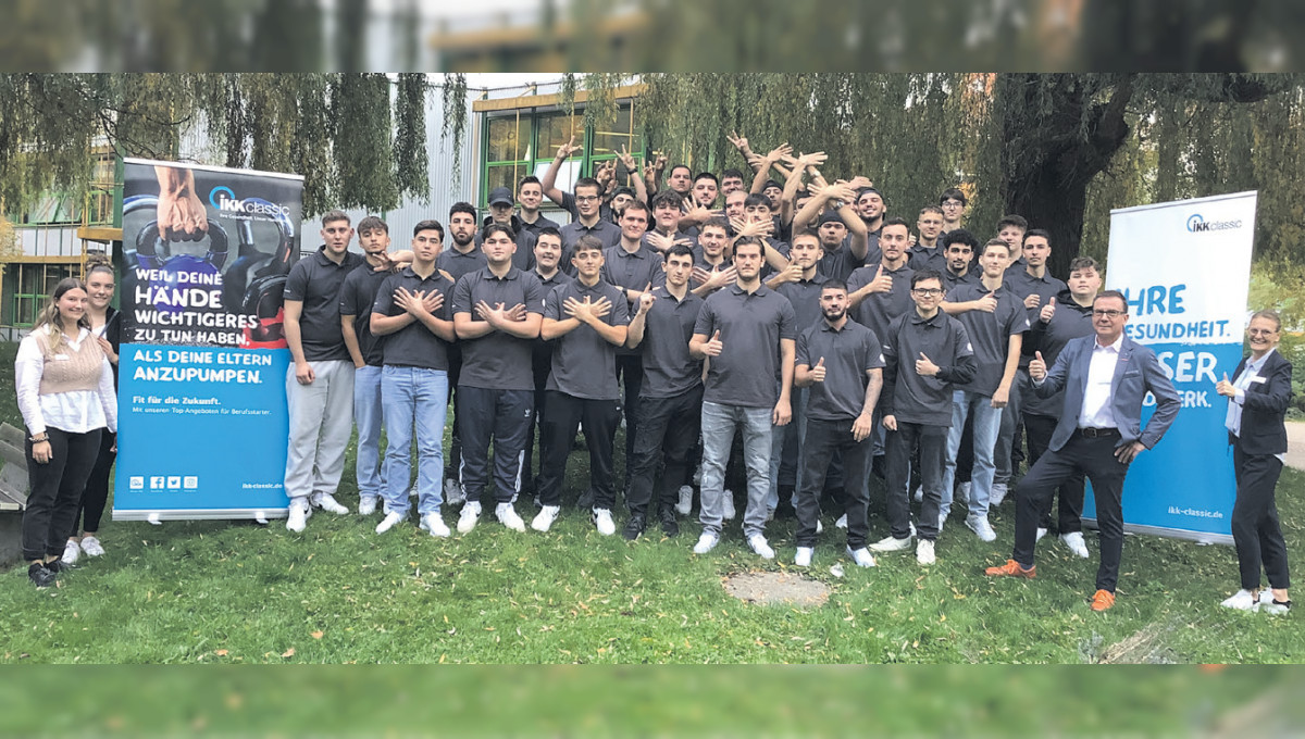 Gewerbliche Schule in Geislingen: SHK-Innung Göppingen begrüßt die angehenden Anlagenmechaniker