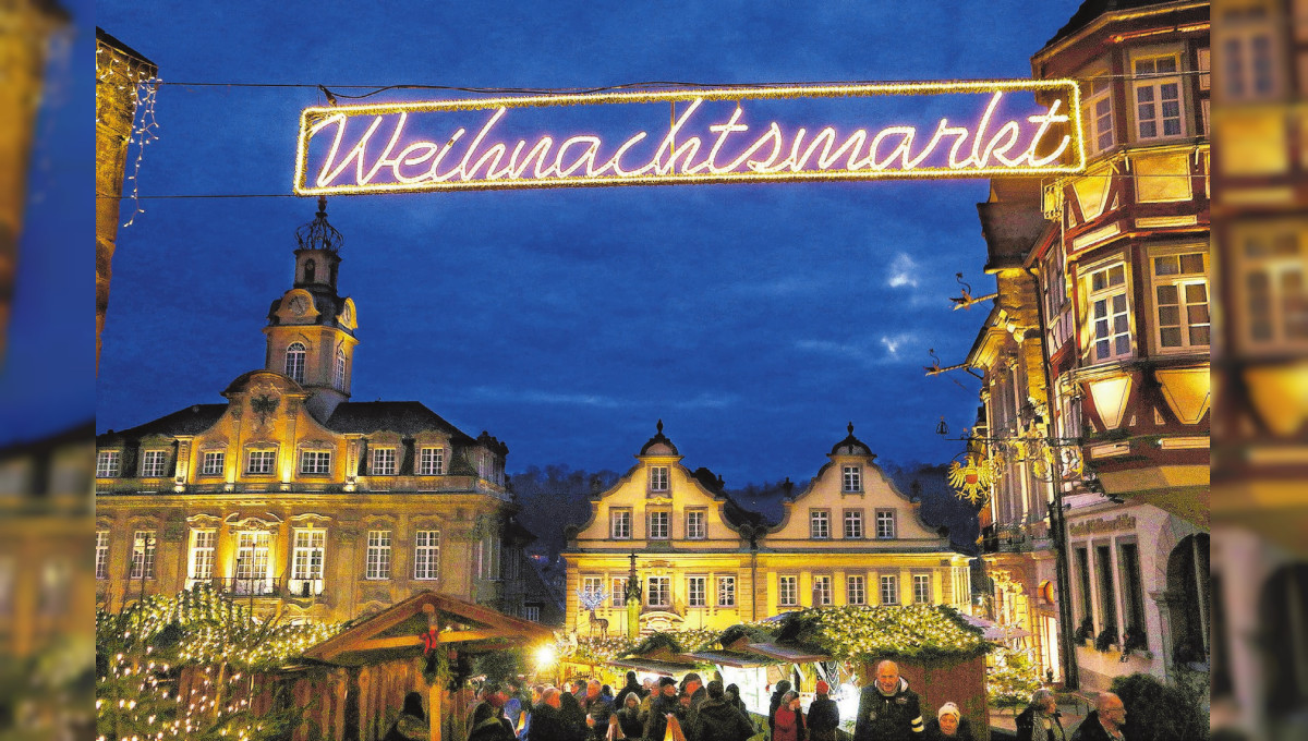 Es duftet nach Glühwein und Zimt auf den Weihnachtsmärkten 2022 in Schwäbisch Hall, Rothenburg, Vellberg & Michelbach