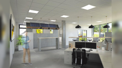 Energieberatungsstore von Solarray in Süßen: „Wie ein Erlebnispark für Solarenergie“, so Gunter Kierstein