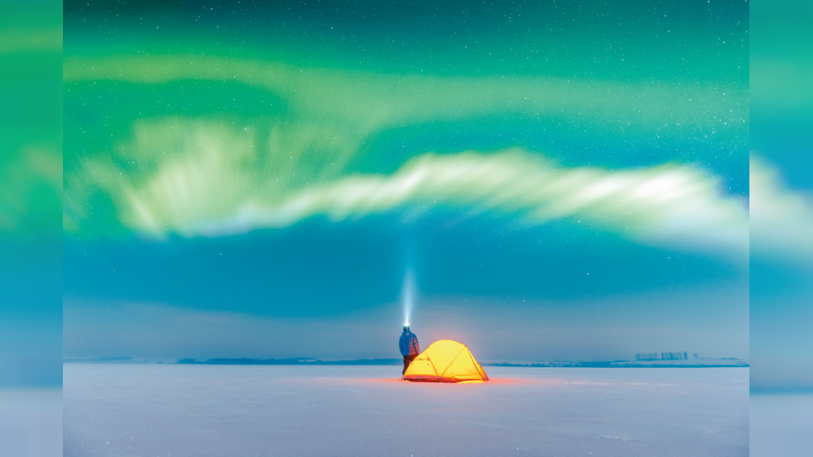 Ideale Bedingungen für Wintersport bietet Finnland – und on top kann man im Norden des Landes spektakuläre Nordlichter beobachten. Foto: Ivan Kmit/stock.adobe.com