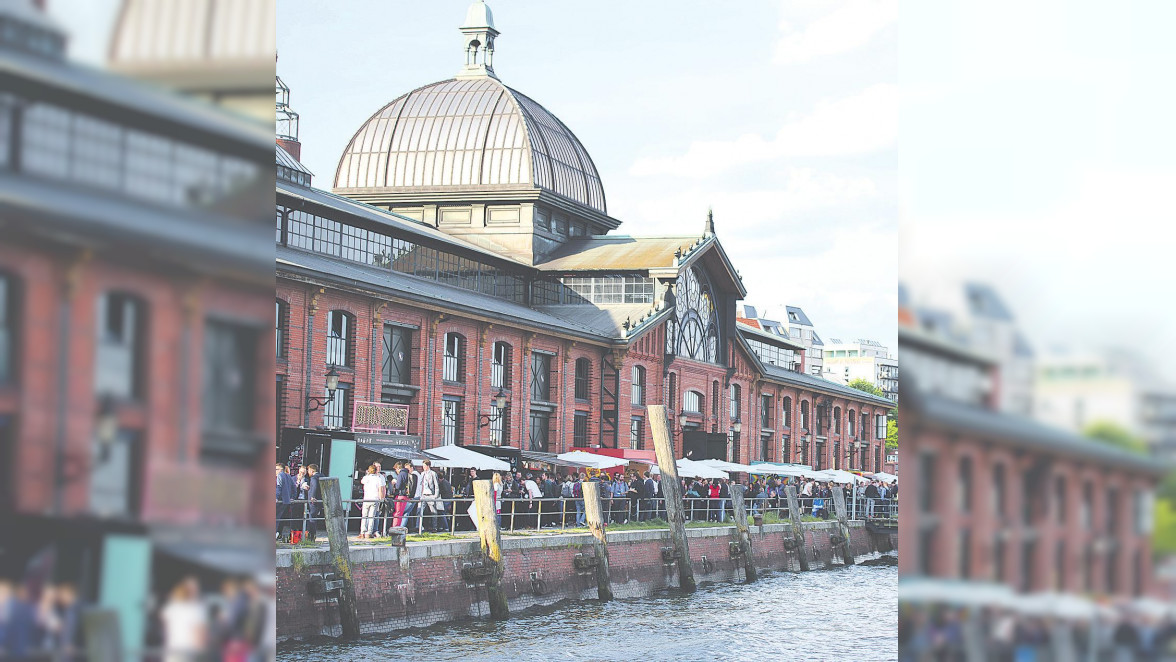 Die Fischauktionshalle in Hamburg-Altona ist erneut Veranstaltungsort für den Hamburg Innovation Summit. Foto: Anne Gärtner