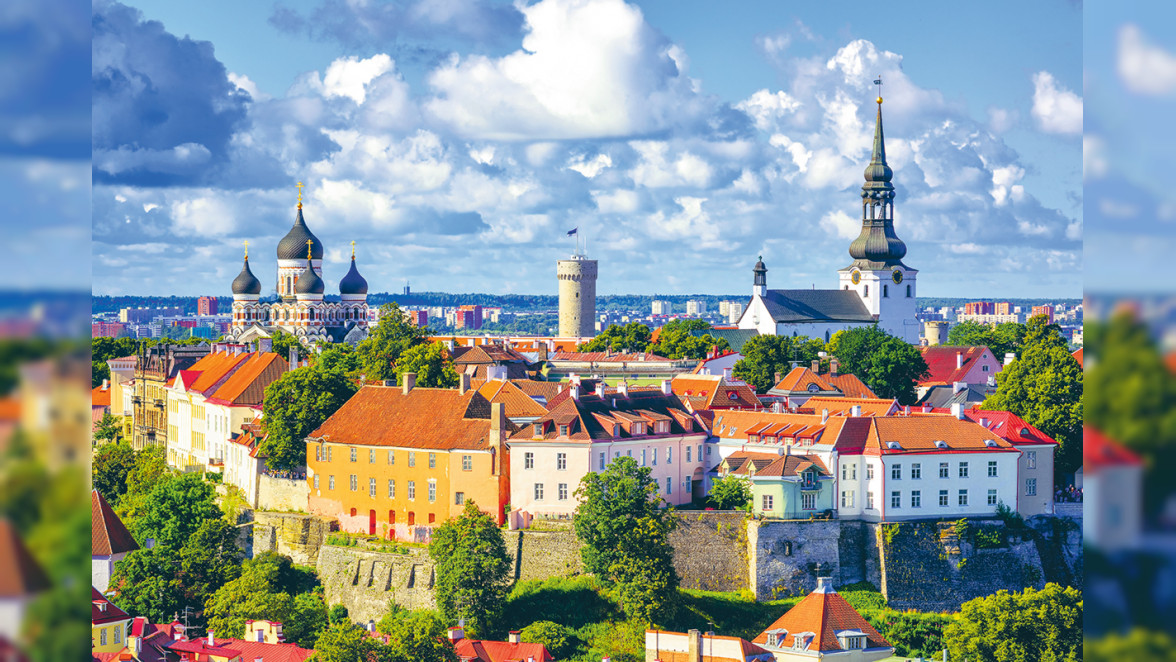 Blick auf die Altstadt von Tallin. Die Hauptstadt Estlands setzt auch im Tourismus auf Nachhaltigkeit