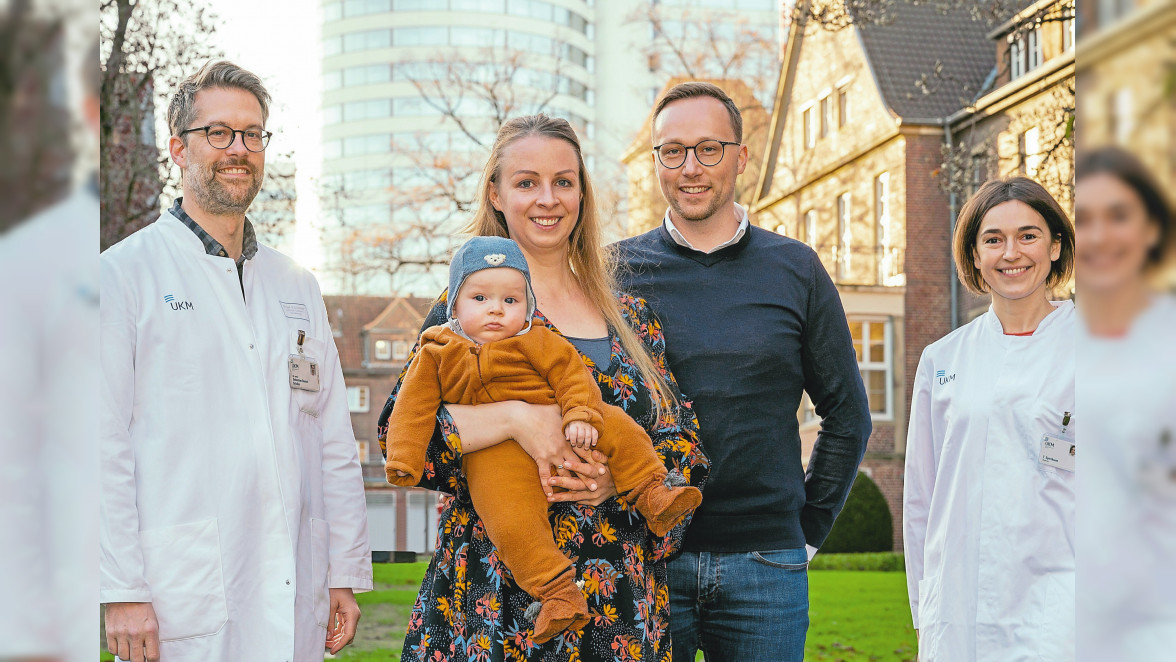 Universitätsklinikum Münster: Dank eisgekühlter Reserve zum Elternglück