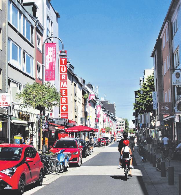 Die Severinstraße gehört zu den beliebtesten Einkaufsstraßen der Stadt