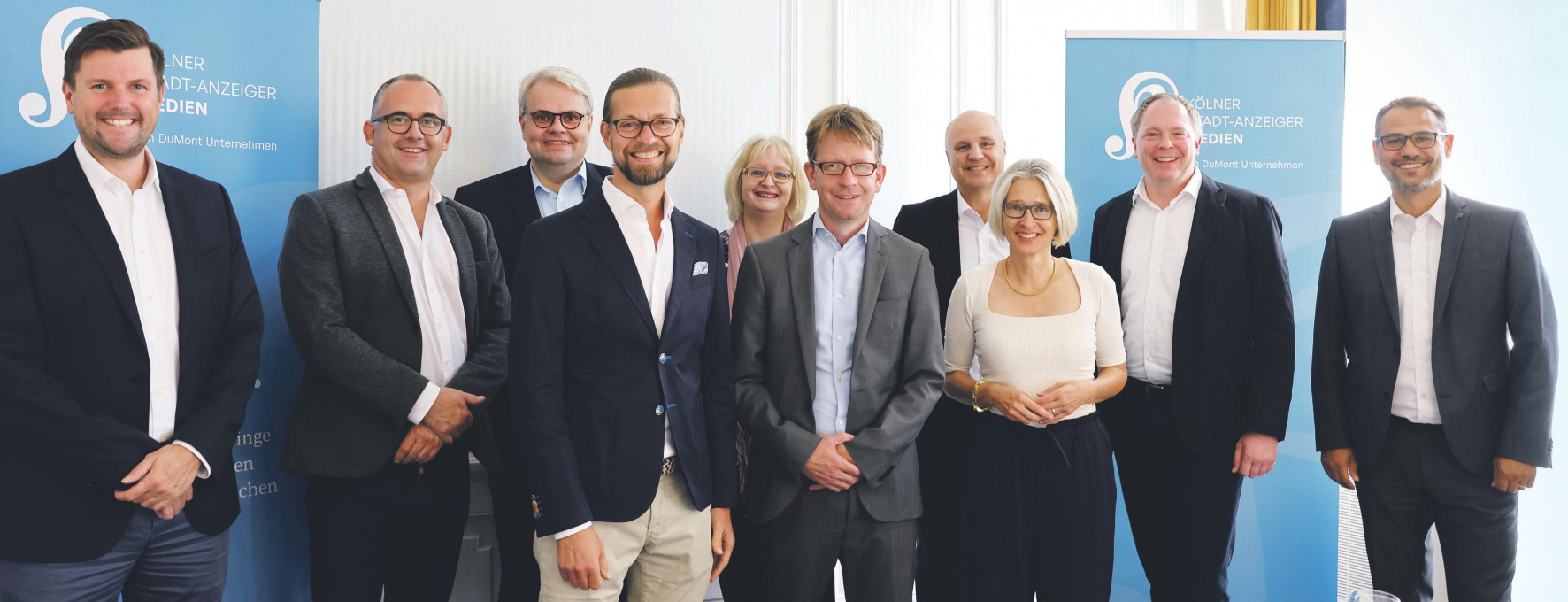 Beim Runden Tisch von „Kölner Stadt-Anzeiger“ und Kölnischer Rundschau tauschten sich Führungskräfte aus unterschiedlichen Branchen zum Thema „Smart Economy“ aus