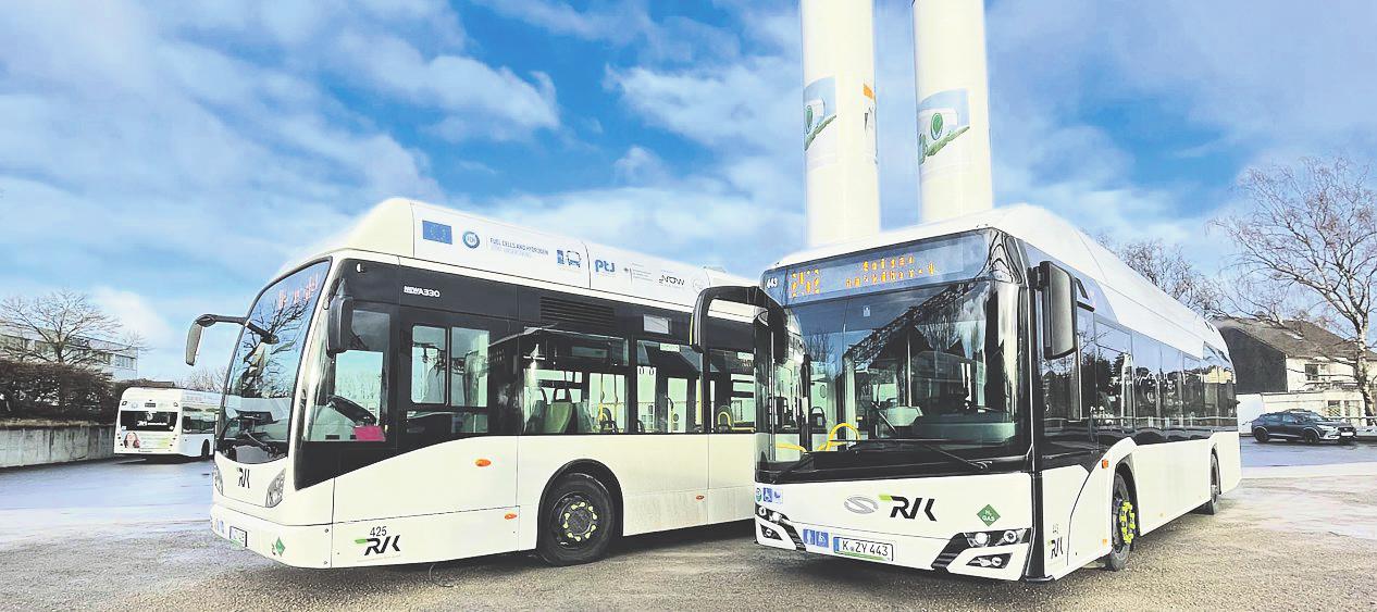 Regionalverkehr Köln: Die europaweit größte Flotte von Wasserstoffbussen wächst kräftig weiter – Verdreifachung bis 2025