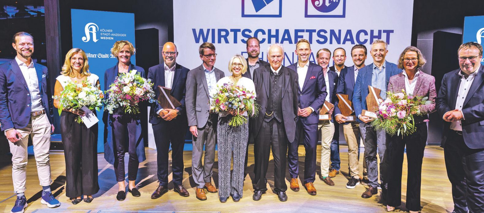 Gelungene Premiere: Wirtschaftsnacht Rheinland bringt Top-Entscheider und Firmen zusammen