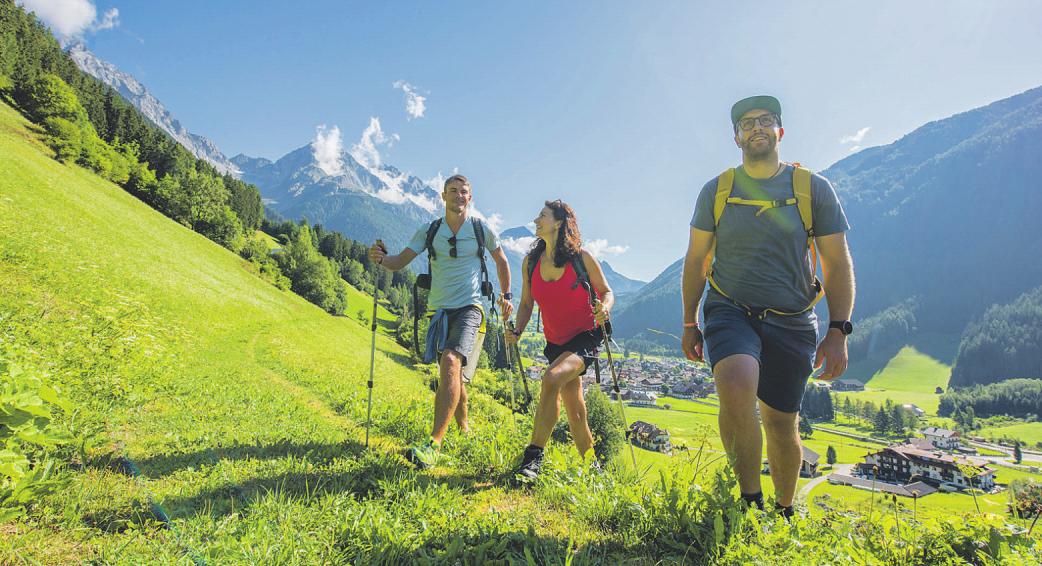 Unterwegs mit Hoteliers, die Wanderführer sind