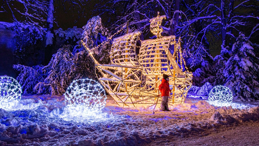 Lumagica Magdeburg: So ähnlich wie hier bei einer Show in Österreich soll es ab 1. Oktober 2022 in Magdeburg funkeln.