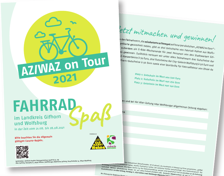 AZ/WAZ on Tour in Gifhorn/Wolfsburg: Runter vom Sofa, rauf aufs Rad und rein ins Vergnügen-2