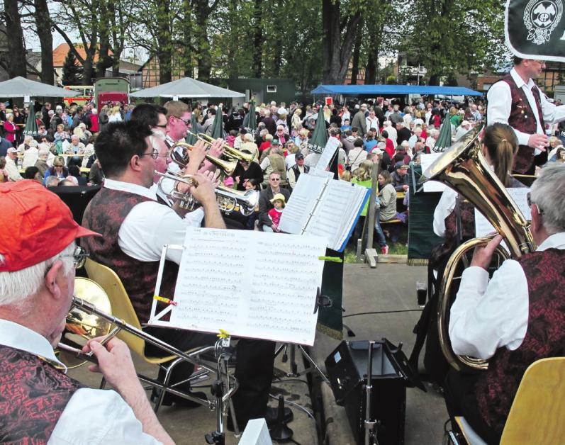 Maibaumfest in Stederdorf: Theos Musikanten spielen zünftig auf-3