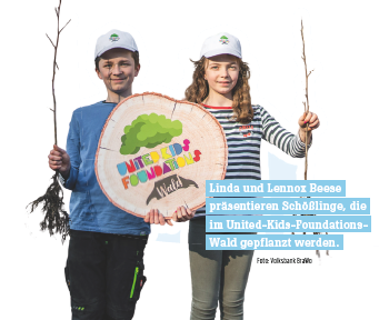 Für eine grüne Zukunft: United Kids Foundations Wald im Kellwassertal -2