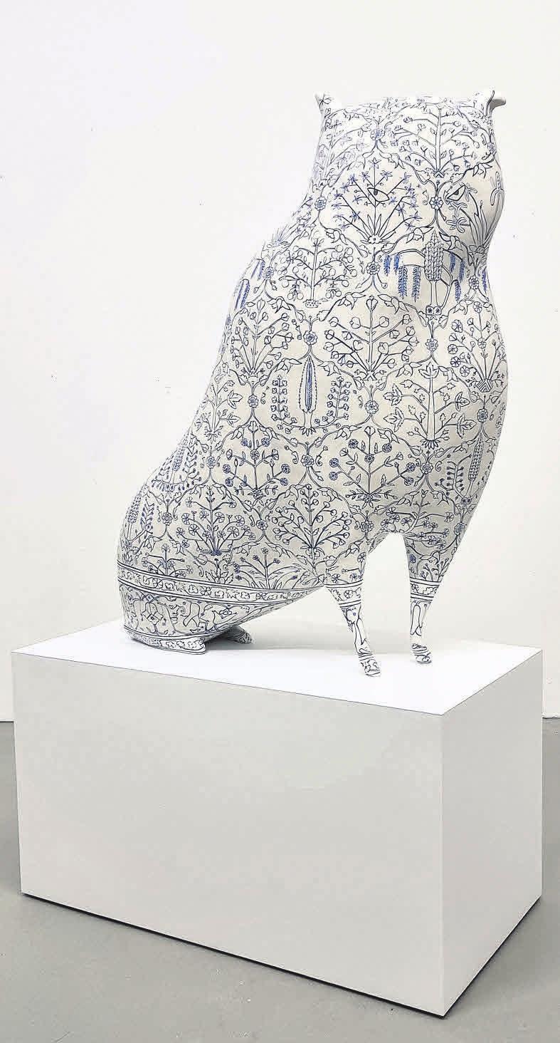 Von Pilzen mit Beinen und anderen fremdartigen Wesen: Hyun-Gyoung Kims Ausstellung in der Städtischen Galerie Lehrte-2