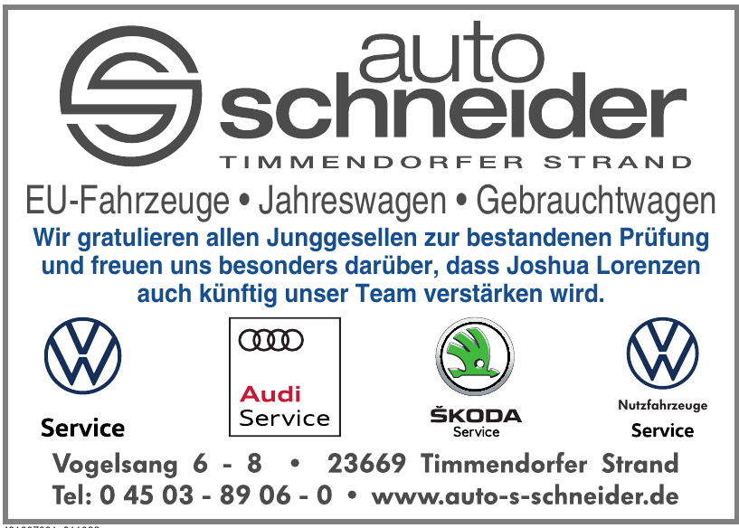 Kfz-Innung Eutin: Freisprechung der Kfz-Mechatroniker - Lübecker ...