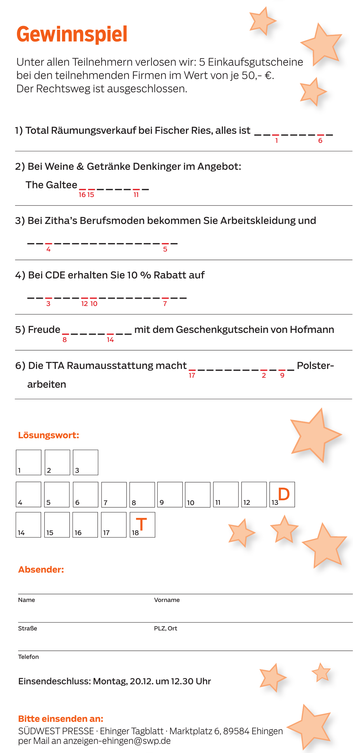 Der supertolle Rätselspaß steuert das Finale des Ehinger Weihnachtszaubers an-2