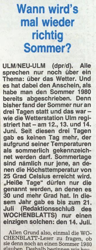 Ulmer Wochenblatt: Seit 1966 in Ulm und um Ulm-9