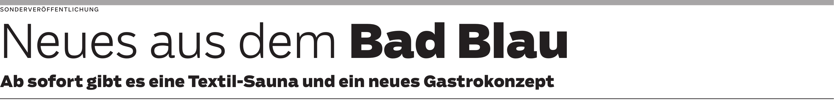 Blaustein: Ein rundum gelungener Wellnesstag im Bad Blau, so die Leiterin der Gastronomie Annika Rogers 