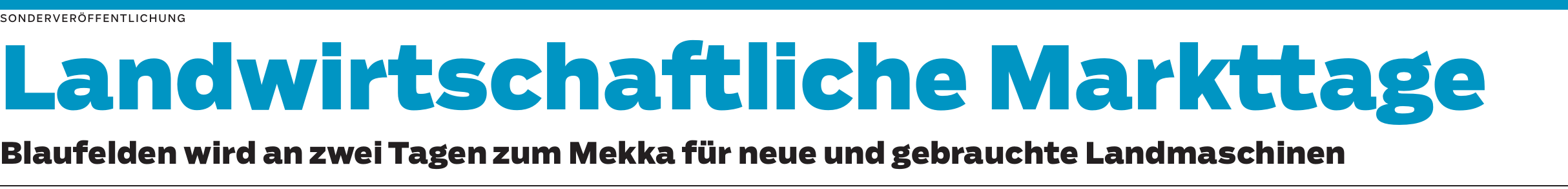 Landwirtschaftliche Markttage in Blaufelden: Mehr als eine Produktschau