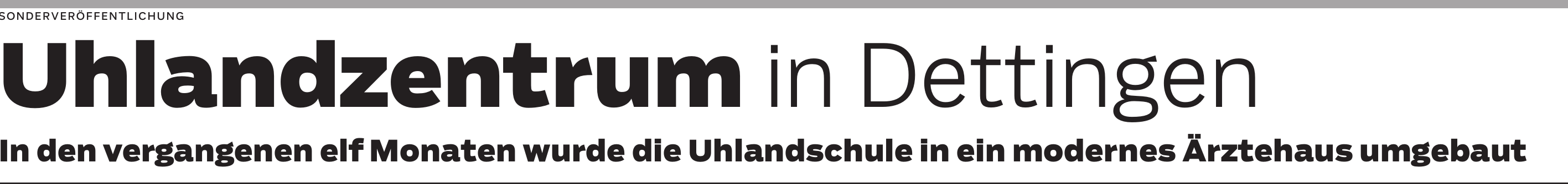 Medizinisches Versorgungszentrum in Dettingen: Neues Vorzeigeprojekt im Ort