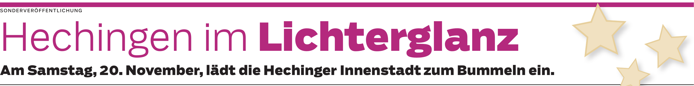Hechinger Stadtmarketing-Verein: Glühwein für Geimpfte und Genesene