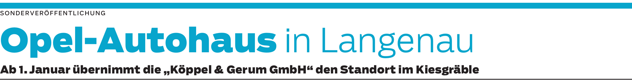 Auto Seibold in Langenau: Erweitert um eine freie Werkstatt Köppel & Gerum