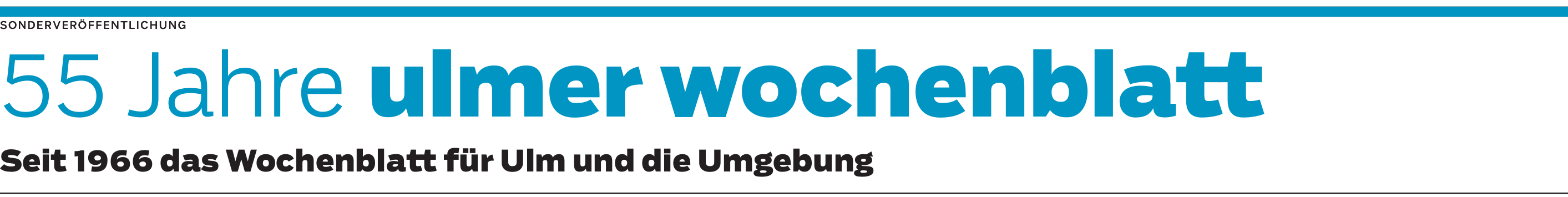Ulmer Wochenblatt: Seit 1966 in Ulm und um Ulm